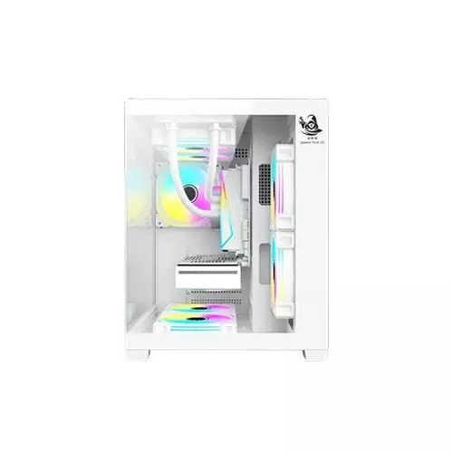 ARS LEGEND 171 V2 ARGB M-ATX Desktop Gaming Case (White) — photo 2