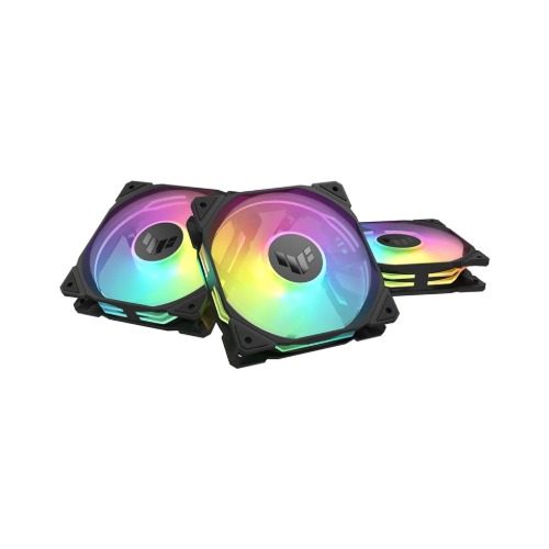 ASUS TUF Gaming TR120 ARGB Reverse Black Fan Triple Pack (3 in 1)