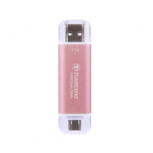 Transcend 1TB ESD310P Type C Portable SSD Pink — photo 2