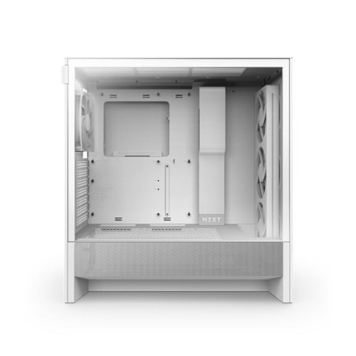 NZXT H5 Flow RGB 2024 Edition Compact ATX Mid-Tower Airflow Casing - White — photo 4