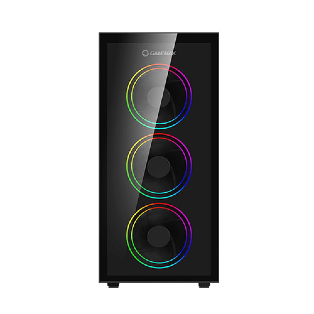 GAMEMAX DRACO XD MID TOWER BLACK ATX GAMING CASE — photo 3