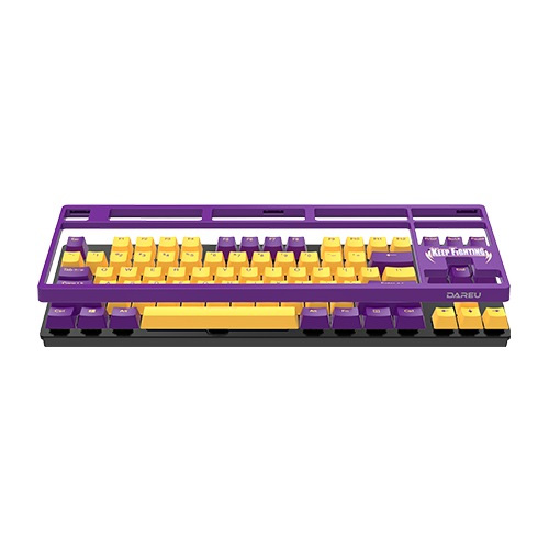 Dareu A87 Hot Swappable Mechanical Keyboard (Violet Gold) — photo 4
