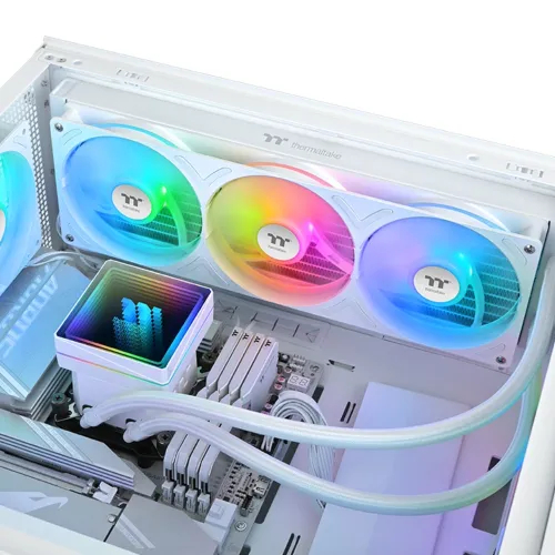 Thermaltake TH360 V3 ARGB Sync Snow Edition 360mm AIO Liquid CPU Cooler — photo 4