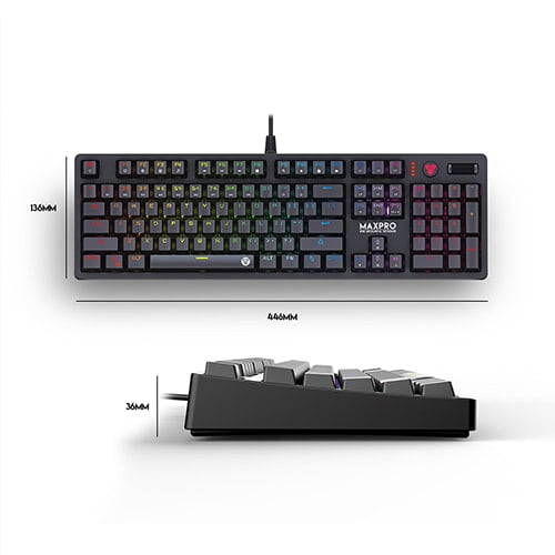 Fantech Max Pro MK851 RGB Mechanical Gaming Keyboard — photo 2
