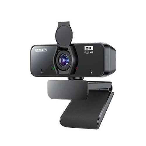GearUP K450 2K 4.0MP HD USB Webcam with Built-in Mic