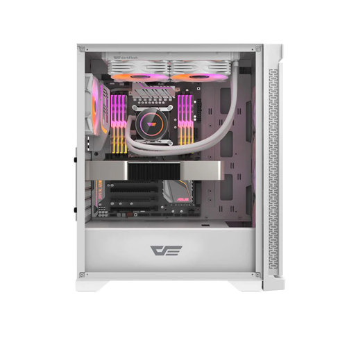 DarkFlash DK361 ATX PC Case White — photo 2