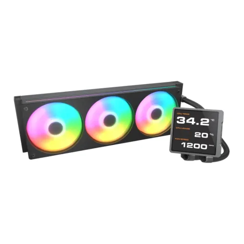 Cougar Poseidon Vistek Pro ARGB 360mm AIO Liquid CPU Cooler — photo 2