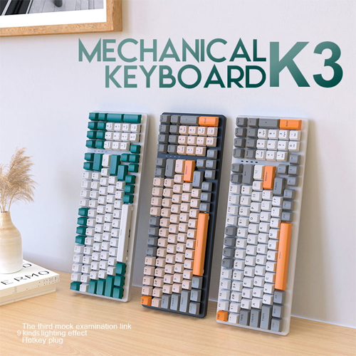 Ziyoulang FreeWolf K3 100 Keys Mechanical Keyboard — photo 4