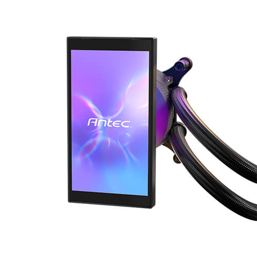 Antec VORTEX VIEW 360 Liquid CPU Cooler with Rotatable LCD Display — photo 2