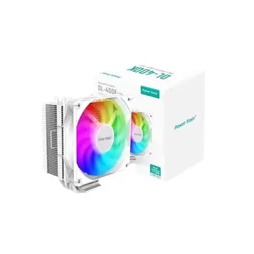 Power Train DL-400K RGB CPU Cooler White — photo 2