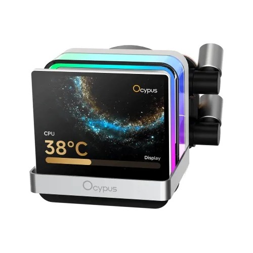 Ocypus SIGMA L36 PRO WH 360mm AIO Liquid CPU Cooler With Display — photo 3