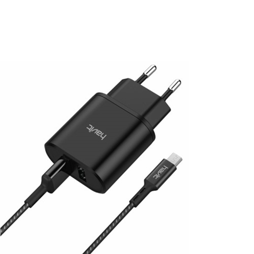 HAVIT ST822 2 in 1 USB charge kit with USB to lightning (iPhone) cable