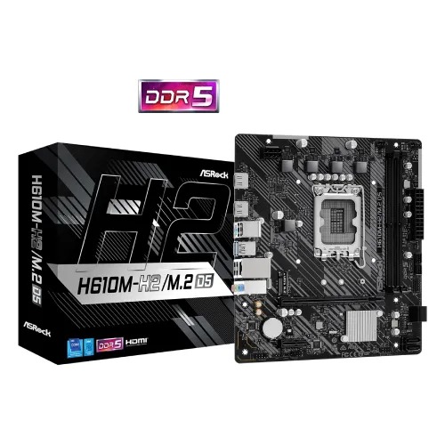 ASROCK H610M-H2/M.2 mATX DDR5 Motherboard