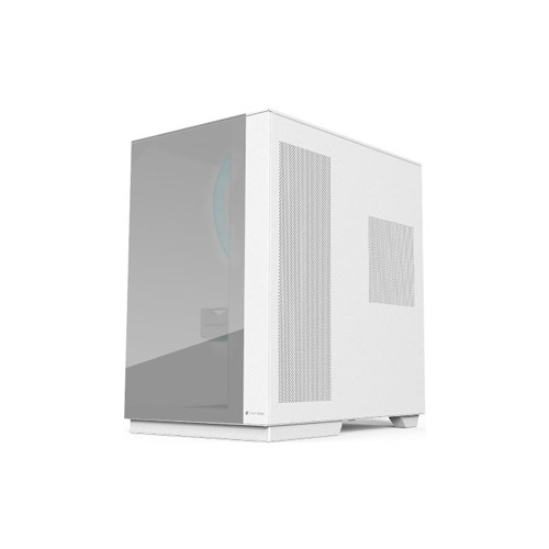 Acer Gadget V333 WHITE ATX Case with Three-sided Chrome Tempered Glass — photo 2
