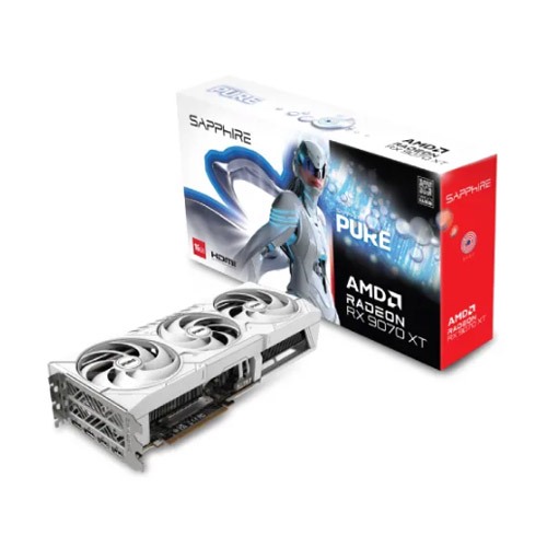 Sapphire Pure AMD Radeon RX 9070 XT 16GB GDDR6 Graphics Card