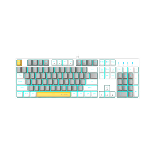 E-Yooso Z14 Hotswappable Mechanical Keyboard (Ice Blue Backlit) — photo 2