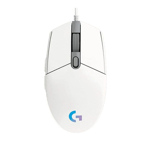 Logitech G102 Lightsync Gaming Mouse (White)