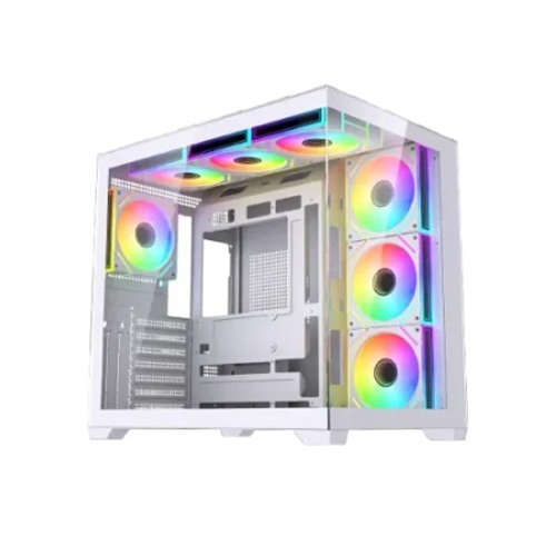 Maxcool PANDA MC7 Mid-Tower ATX Gaming Casing White