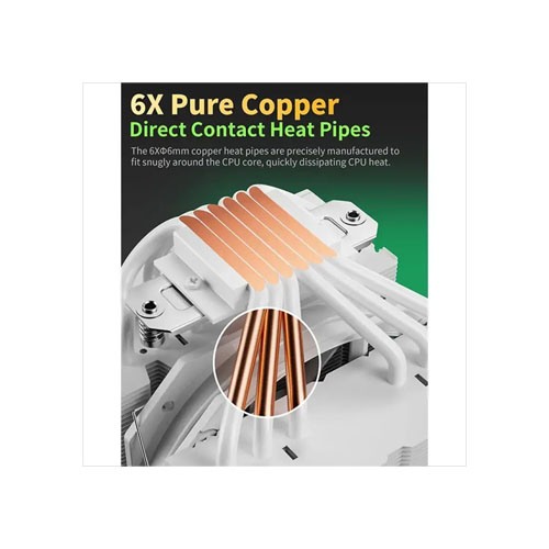 upHere UP2T6 Dual-Tower CPU Air Cooler — photo 3