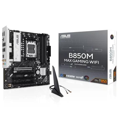 Asus B850M MAX GAMING WIFI AM5 mATX Motherboard