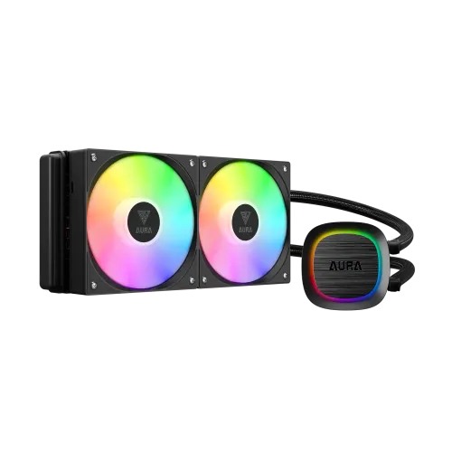 Gamdias AURA GL240 V2 ARGB Liquid CPU Cooler — photo 2
