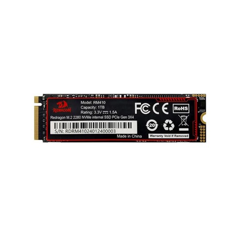 REDRAGON RM410 1TB PCIE GEN 4.0 M.2 NVME SSD