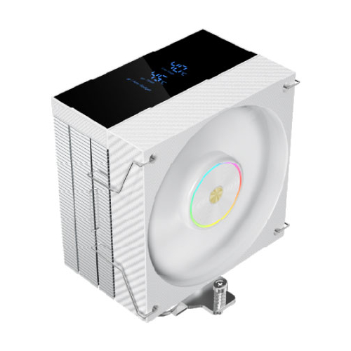 Acer Gadget C4GN White Single Tower Air CPU Cooler with ARGB & Temperature Display — photo 2