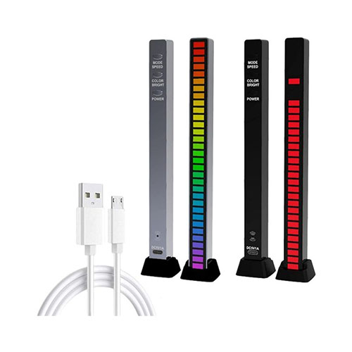 RGB APP Control Rechargeable Rhythm Light With Voice-Activated Pickup (D8-32) — photo 3