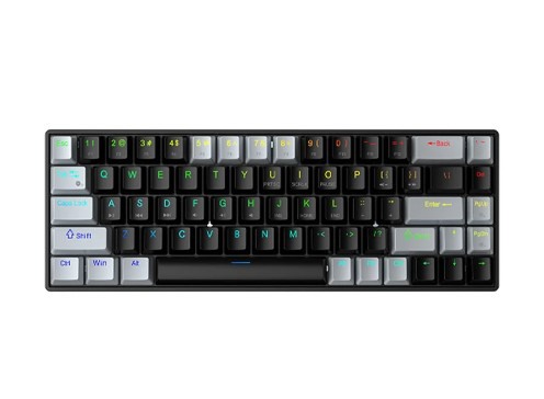 Aula F3268 Wired RGB Hot Swap (Blue Switch) Gray and Black Mechanical Gaming Keyboard — photo 2