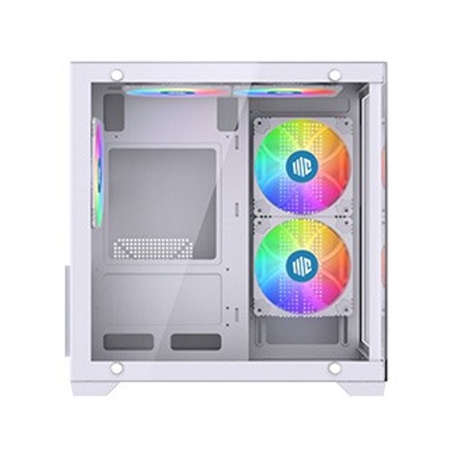 Maxcool Inferno MC5 Micro ATX Gaming Computer Case (White) — photo 4