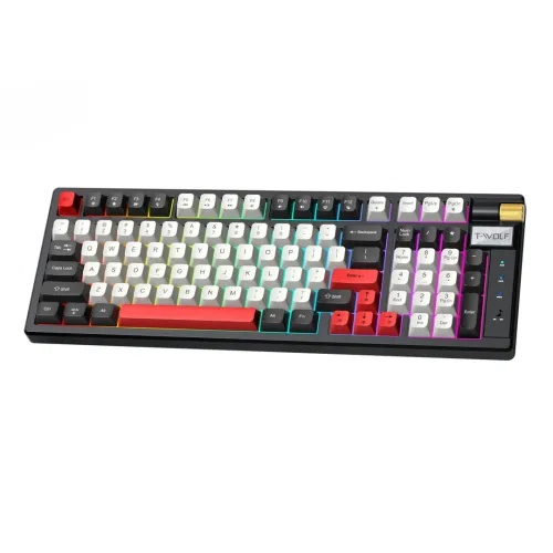 T-Wolf T70 Tri Mode RGB Mechanical Gaming Keyboard — photo 2