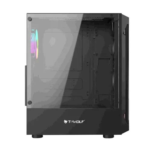 T-wolf Platina X4 ARGB Mid-Tower ATX Gaming Casing — photo 2