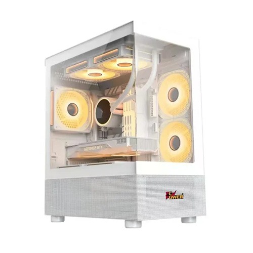 PC Power Sea View Infinity PG-H30 WH M-ATX Gaming Casing — photo 2