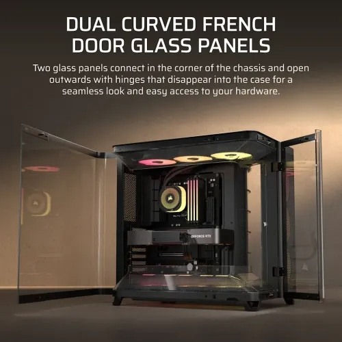 Corsair AIR 5400 RS-R ARGB Triple Chamber E-ATX Mid-Tower Casing — photo 4