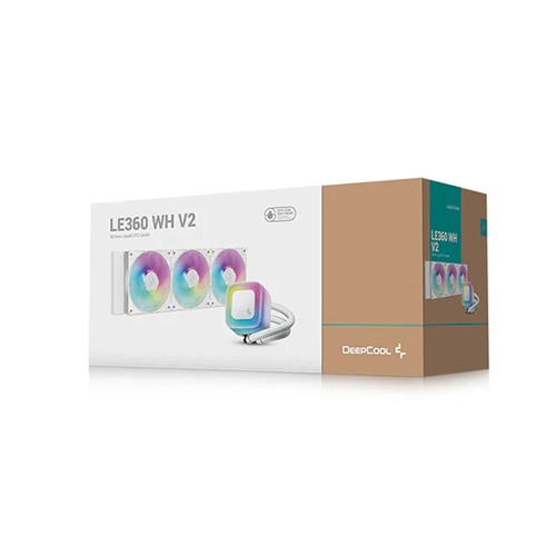 Deepcool LE360 V2 White 360mm ARGB AIO Liquid Cooler — photo 2
