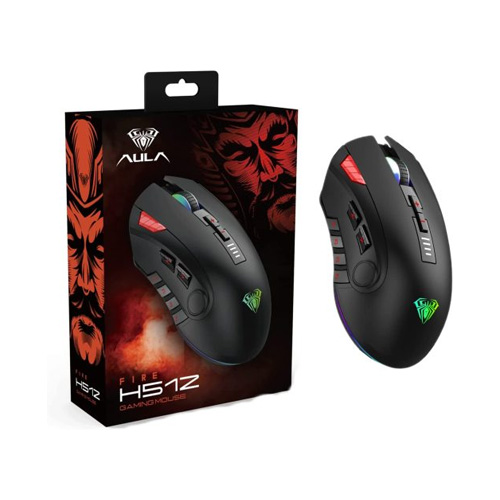 AULA H512 Backlit Wired Gaming Mouse — photo 2