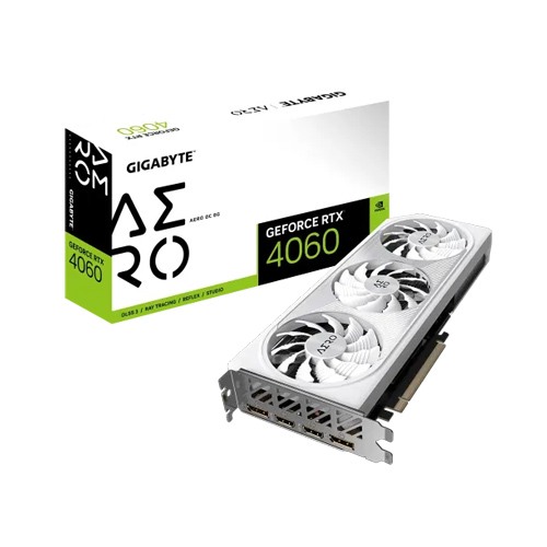 GIGABYTE GeForce RTX 4060 AERO OC 8G GDDR6 Graphics Card