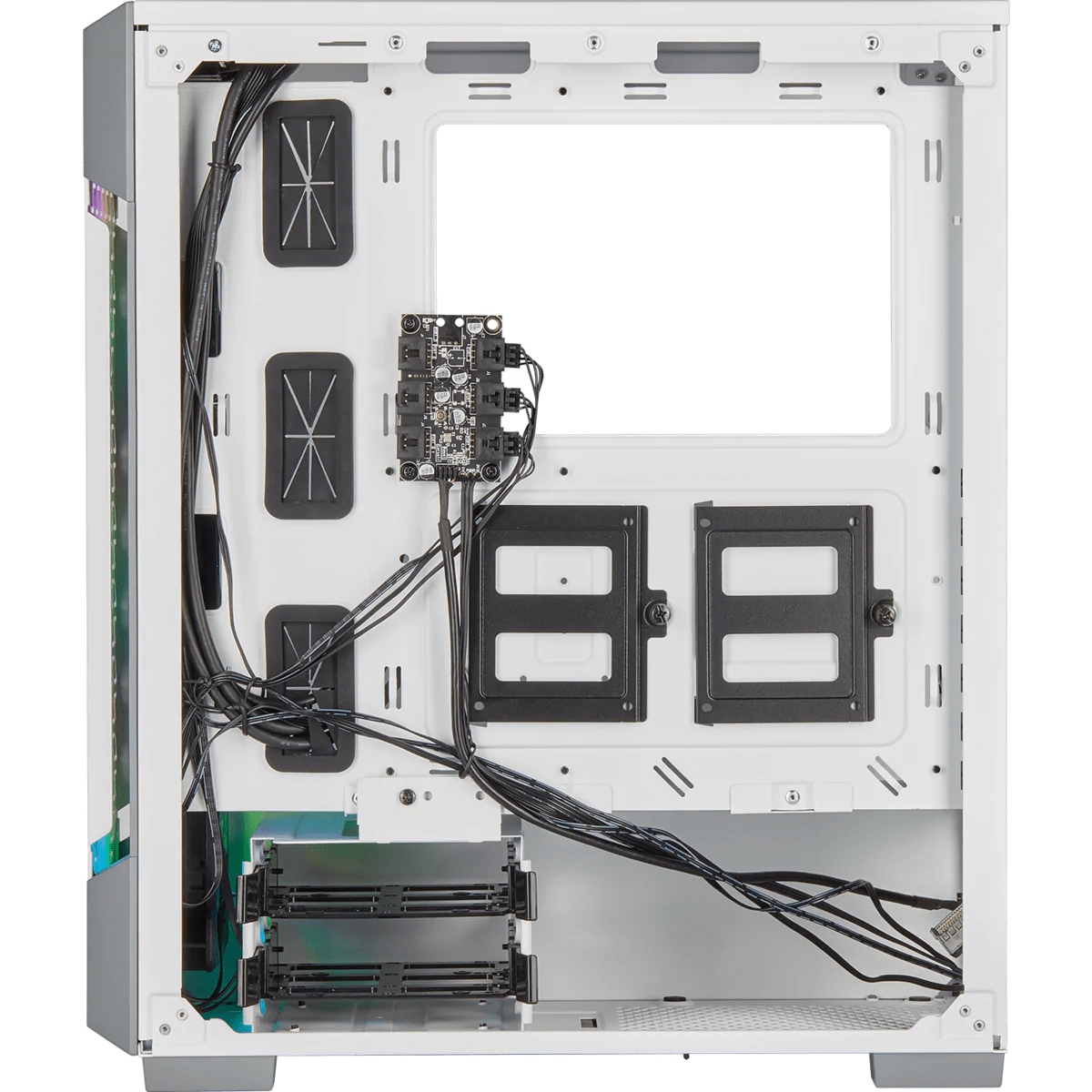 Corsair iCUE 220T RGB Airflow Tempered Glass Mid-Tower Smart Case — White — photo 2