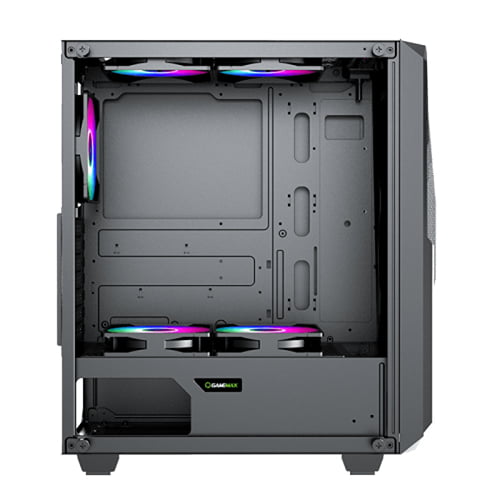 GAMEMAX REVOLT 3606 TEMPERED GLASS ATX ARGB GAMING CASE (BLACK) — photo 2