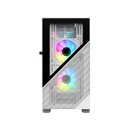 1STPLAYER D7 ATX Gaming Casing White — photo 2