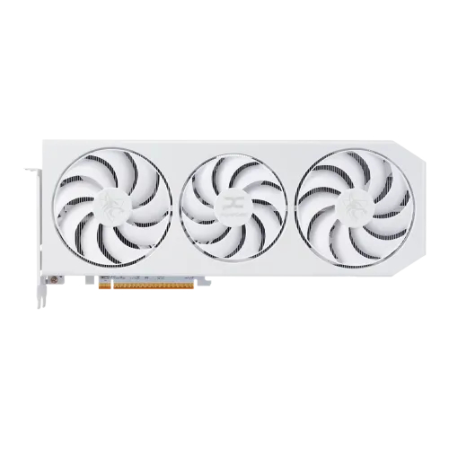 PowerColor Hellhound Spectral White AMD Radeon RX 9070 XT 16GB GDDR6 Graphics Card — photo 2