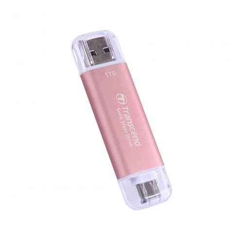 Transcend 1TB ESD310P Type C Portable SSD Pink — photo 3