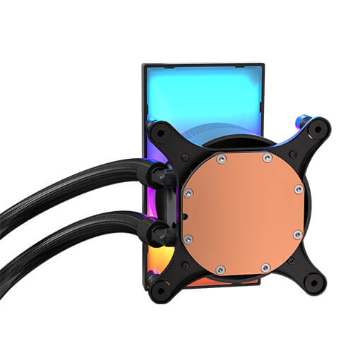 Antec VORTEX VIEW 360 Liquid CPU Cooler with Rotatable LCD Display — photo 3