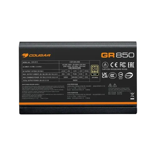 Cougar GR850 850W 80+ Gold Full-Modular Power Supply — photo 2