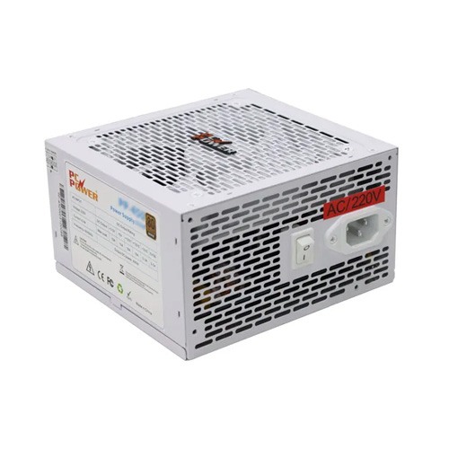 PC Power 400W White 80+ Bronze Power Supply — photo 2