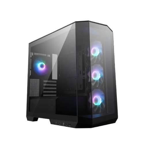 MSI MAG PANO M100R PZ Micro- ATX Tower ARGB BLACK GAMING CASING