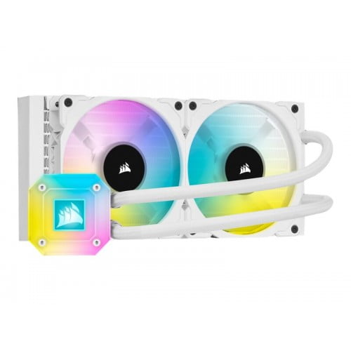 Corsair iCUE H100i 240mm Elite Capellix Liquid White CPU Cooler