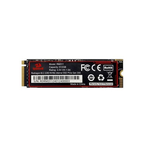 Redragon RM311 512GB PCIE GEN 3.0 M.2 NVME SSD