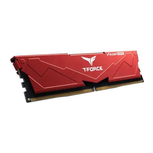 TEAM VULCAN RED 8GB DDR5 6000MHz Gaming Desktop RAM