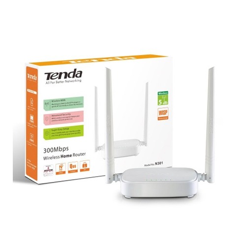 Tenda N301 Wireless N300 Easy Setup Router — photo 3